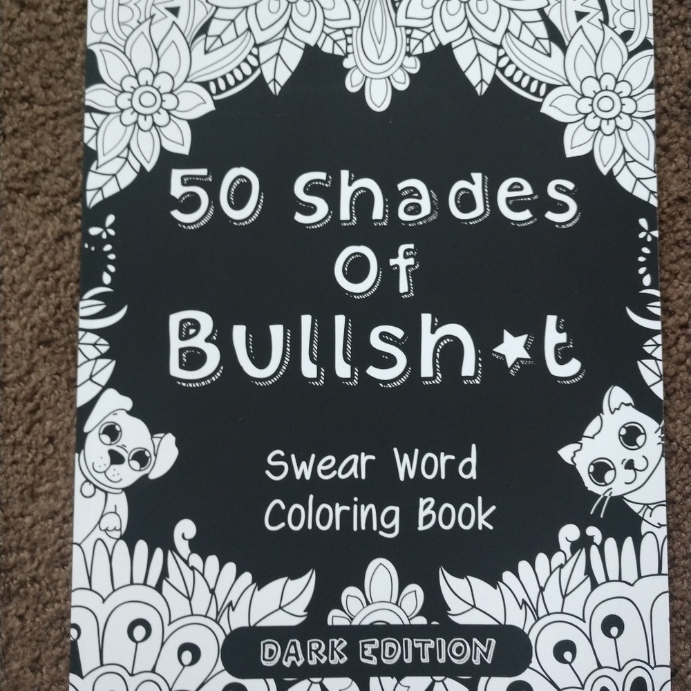 Adult coloring book